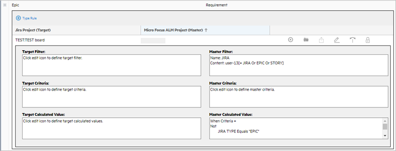 Jira Epics mapping