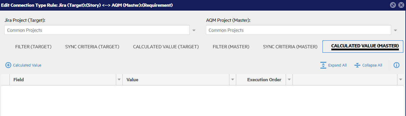 Edit Connection Type Rules
