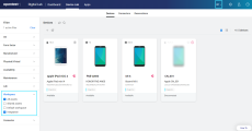 Filtering the view by workspace. 