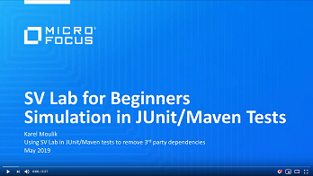 Using SV Lab in JUnit/Maven tests to remove 3rd party dependencies