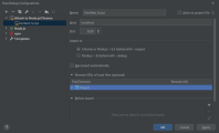 Configure debugger in WebStorm