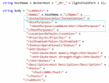 Request example for adding Dockerized container