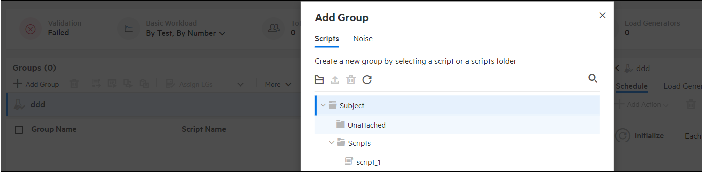 Add Group dialog box