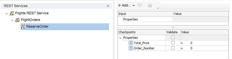 Create and run a REST service API test